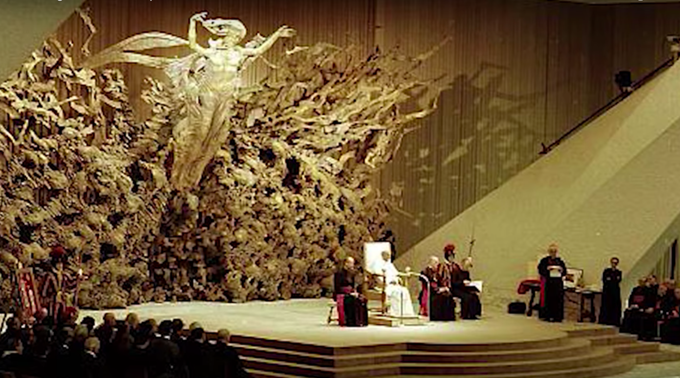 The Dark Secrets Behind The Pope s Audience Hall